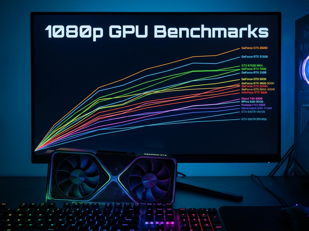 1080p GPU benchmarks comparison banner