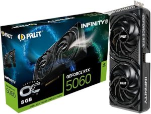Palit RTX 5060 Infinity 2 OC 8GB 128bits GDDR7 PCIe 5.0 HDMI 2.1b 3xDP (NE75060V19P1-GB2063L)