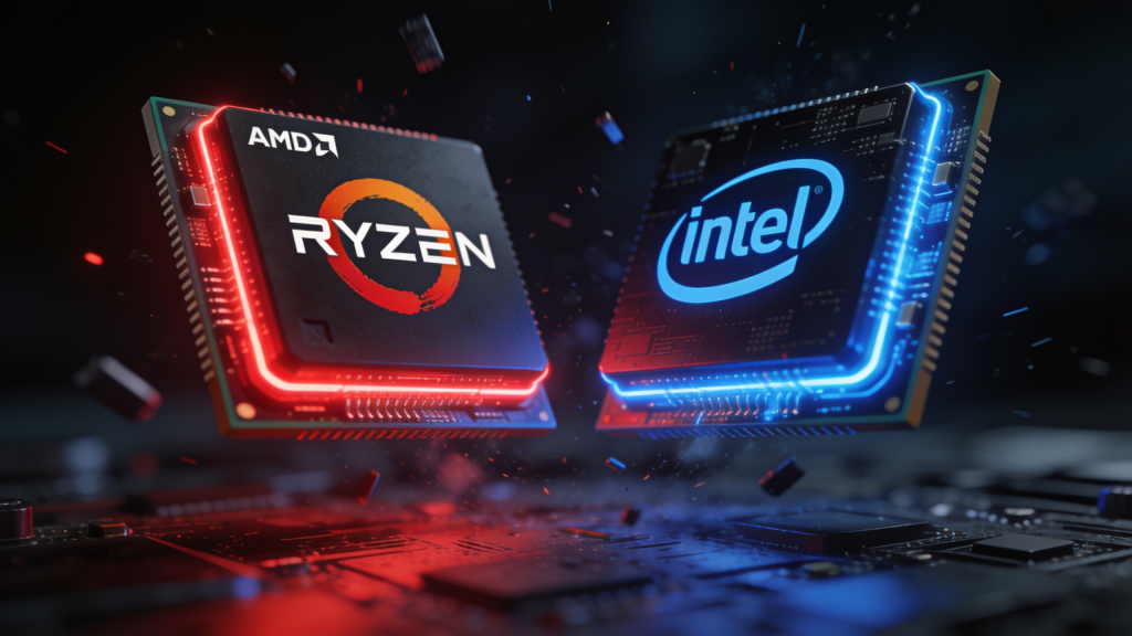 epic battle of intel and amd